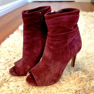 Vince Camuto wine booties